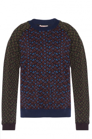 Patterned sweatshirt, zdjęcie 1 Patterned sweatshirt od Marni